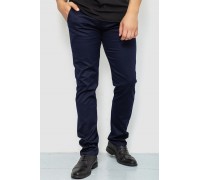 Штани чоловічі класичні, колір темно-синій, 244R6607