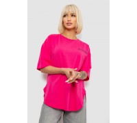 Футболка жіноча з принтом, колір рожевий, 244R2017