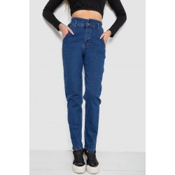 Джинсы женские MOM, цвет синий, 244R3280