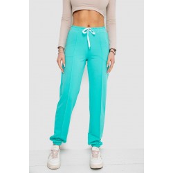 Спорт штани женские, цвет мятный, 247R4670-1