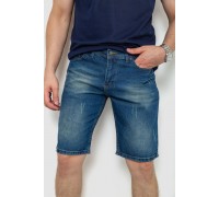 Шорти чоловічі джинсові, колір синій, 244RB004