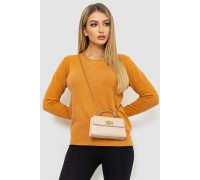 Кофта женский однотонный повседневный, цвет темно-бежевый, 244R2033