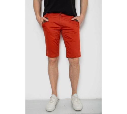 Шорти чоловічі, колір теракотовий, 238R2472