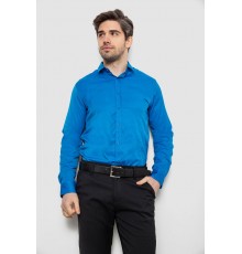 Сорочка чоловіча однотонна, колір блакитний, 186R6917