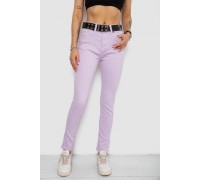 Джинсы женские, цвет сиреневый, 182R00251