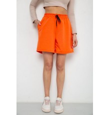 Шорти жіночі однотонні, колір помаранчевий, 238R57907