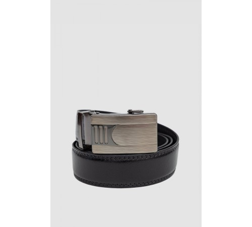 Ремінь чоловічий класичний, колір чорний, 196R3511A-2