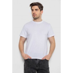 Футболка мужская с принтом, цвет белый, 241R1907