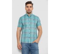 Сорочка чоловіча в смужку, колір м'ятний, 214R841