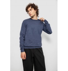 Светр чоловічий однотонний, колір синьо-сірий, 161R1770-1
