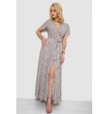 Сарафан із квітковим принтом на запах, колір різноколір, 241R185