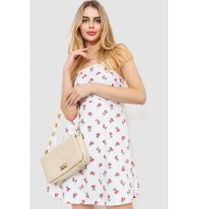 Сарафан з принтом, колір біло-червоний, 129R1056