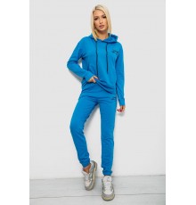 Спортивний костюм жіночий двонитка, колір джинс, 214R1419-005