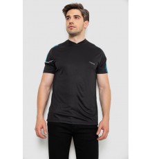 Футболка чоловіча, колір чорний, 244R0504-5
