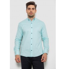 Сорочка чоловіча однотонна, колір блакитний, 214R7076