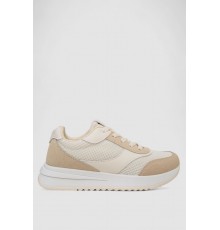 Кросівки жіночі, колір бежевий, 248RG80 Кросівки жіночі, колір бежевий, 248RG80