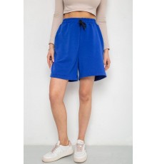 Шорти жіночі однотонні, колір електрик, 238R57907