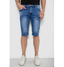 Шорти чоловічі джинсові, колір синій, 244RLS22-0212X