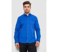 Рубашка мужская, цвет электрик, 214R7083