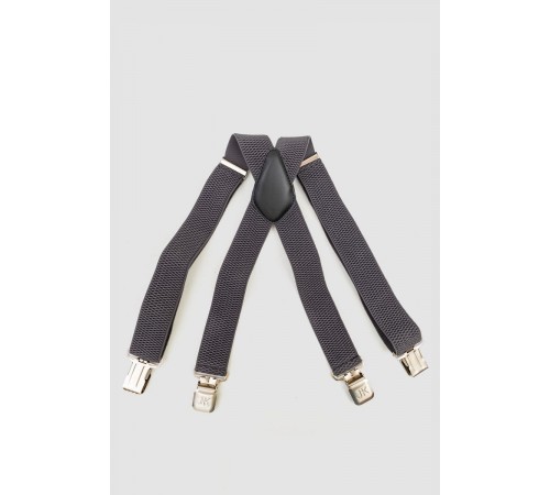 Підтяжки чоловічі 196R40Y14, колір сірий, 196R40Y14-1