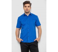 Сорочка чоловіча з принтом, колір електрик, 214R7128