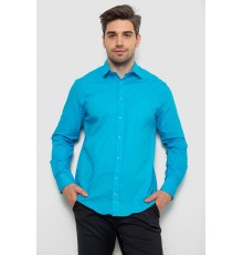 Сорочка чоловіча однотонна, колір блакитний, 214R7466