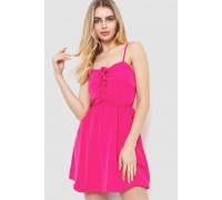 Сарафан-комбинезон однотонный, цвет розовый, 129R1047-1