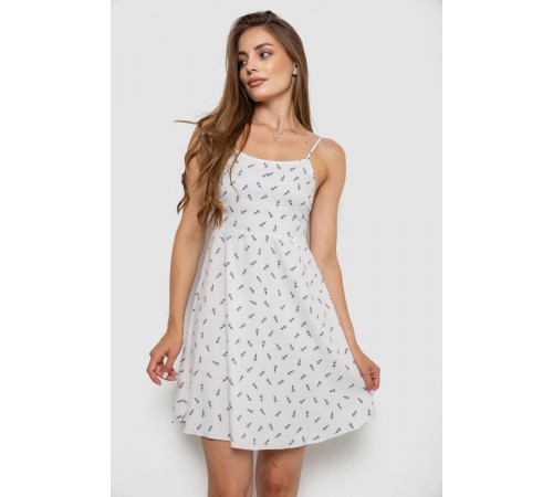 Сарафан, колір молочний, 129R1056-1