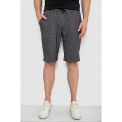 Шорты мужские, цвет грифельный, 241R16222-2