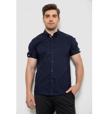Сорочка чоловіча, колір темно-синій, 214R9001-1