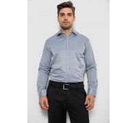 Сорочка чоловіча з довгим рукавом, колір сірий, 214R836