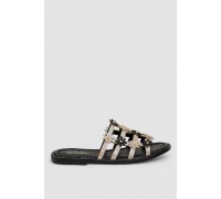 Шльопанці жіночі, колір золотистий, 244RSL81489