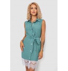 Сукня на ґудзиках, колір оливковий, 102R388