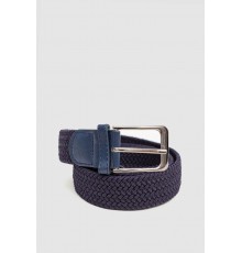 Ремінь чоловічий, колір темно-синій, 196R35T1W21