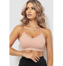 Топ жіночий, колір бежевий, 131R1844
