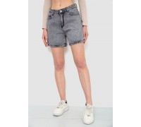 Шорти джинсові жіночі, колір сірий, 244R00501