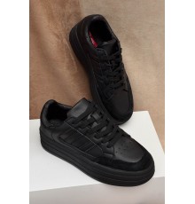 Кросівки жіночі демісезонні, колір чорний, 248RCX1590