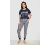 Пижама женская, цвет синий, 243R1484-019