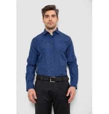 Сорочка чоловіча, колір синій, 214R823