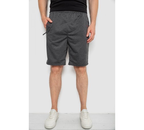 Шорты мужские, цвет темно-серый, 244R6589