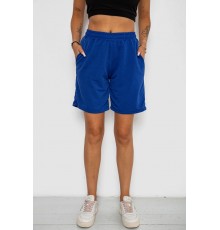 Шорти жіночі однотонні, колір електрик, 238R57820