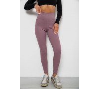 Лосини однотонні в рубчик, колір пудровий, 244R686