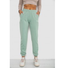 Спортивні штани жіночі, колір м'ятний, 238R5052-1