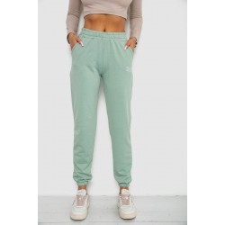 Спортивные штаны женские, цвет мятный, 238R5052-1
