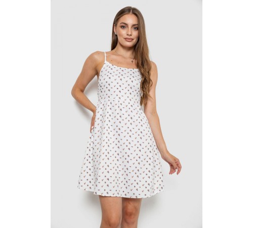 Сарафан, колір білий, 129R1056-1