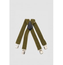 Підтяжки чоловічі 196R40Y14, колір хакі, 196R40Y14-1