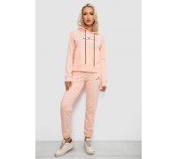Спортивный костюм женский двухнитка, цвет персиковый, 214R1419-002