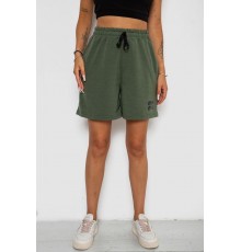 Шорти жіночі з принтом, колір хакі, 238R120