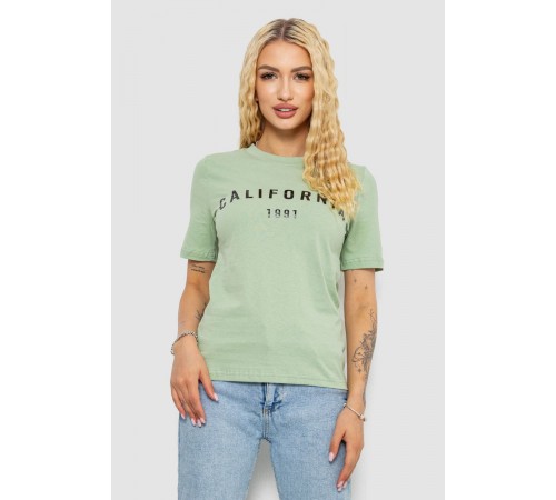 Футболка ж., цвет оливковый, 241R131