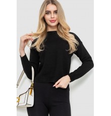 Светр жіночий, колір чорний, 244R2027
